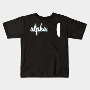 Retro Alpha Kids T-Shirt